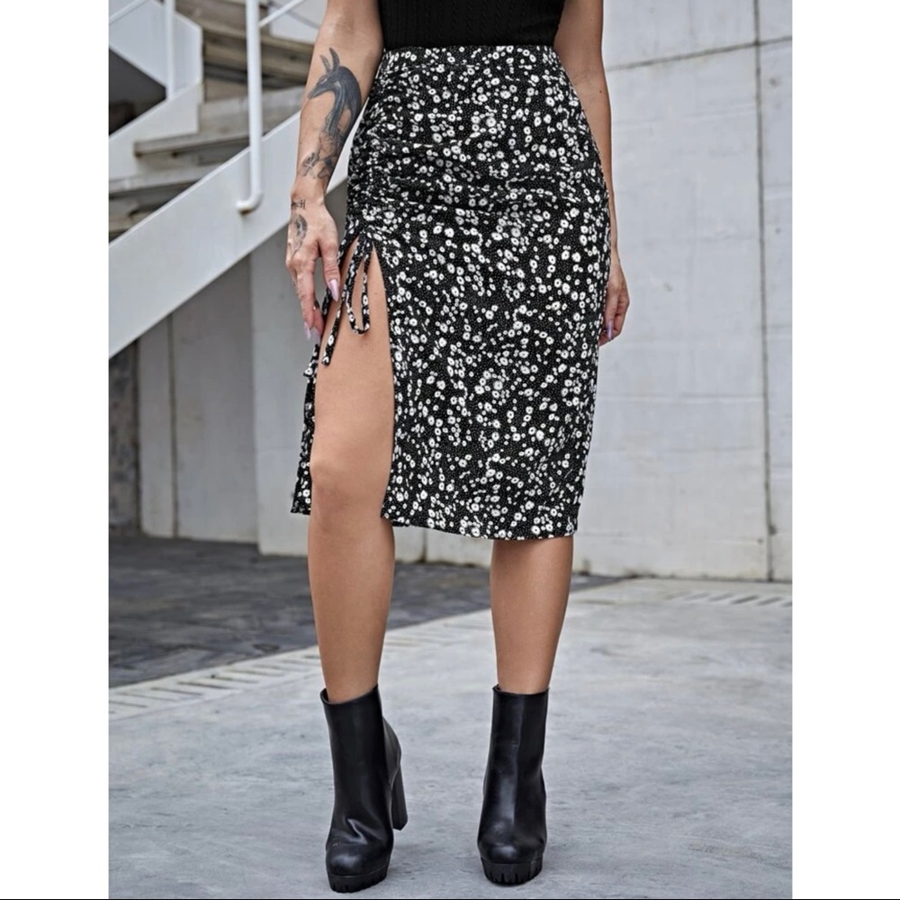 Floral skirt